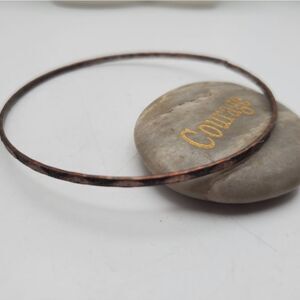 Antique copper toned bracelet‎